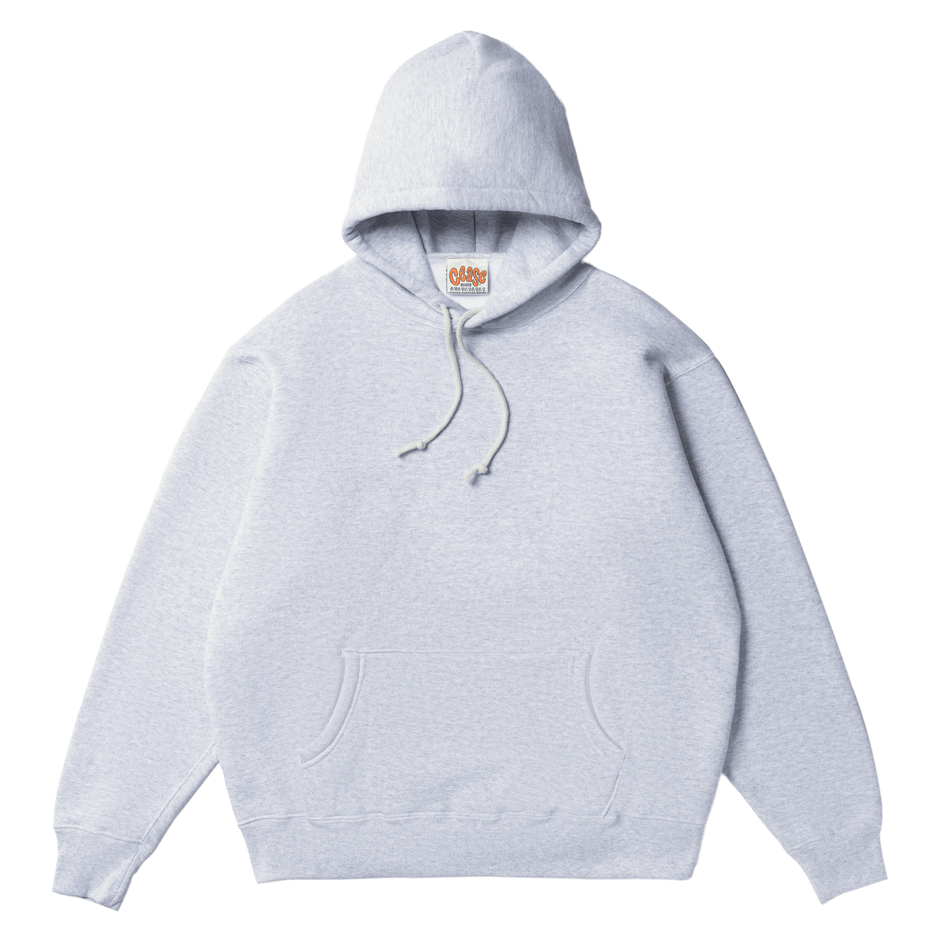 CEASE STANDARD ZIP HOODIE ASH GREY 【公式通販】