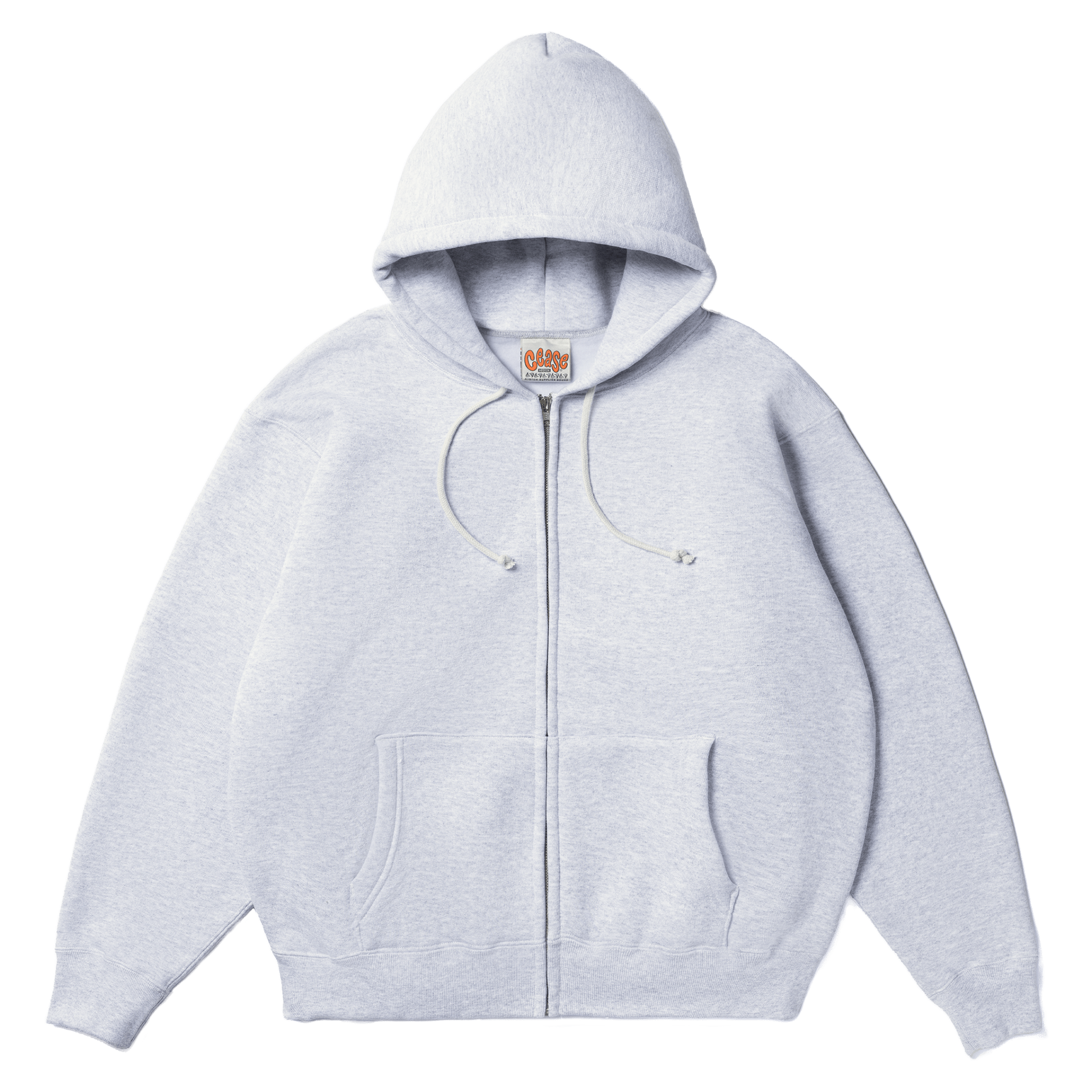 CEASE STANDARD ZIP HOODIE ASH GREY SFC (Stripes for Creative CEASE STANDARD ZIP HOODIE ASH GREY SFC (Stripes for Creative