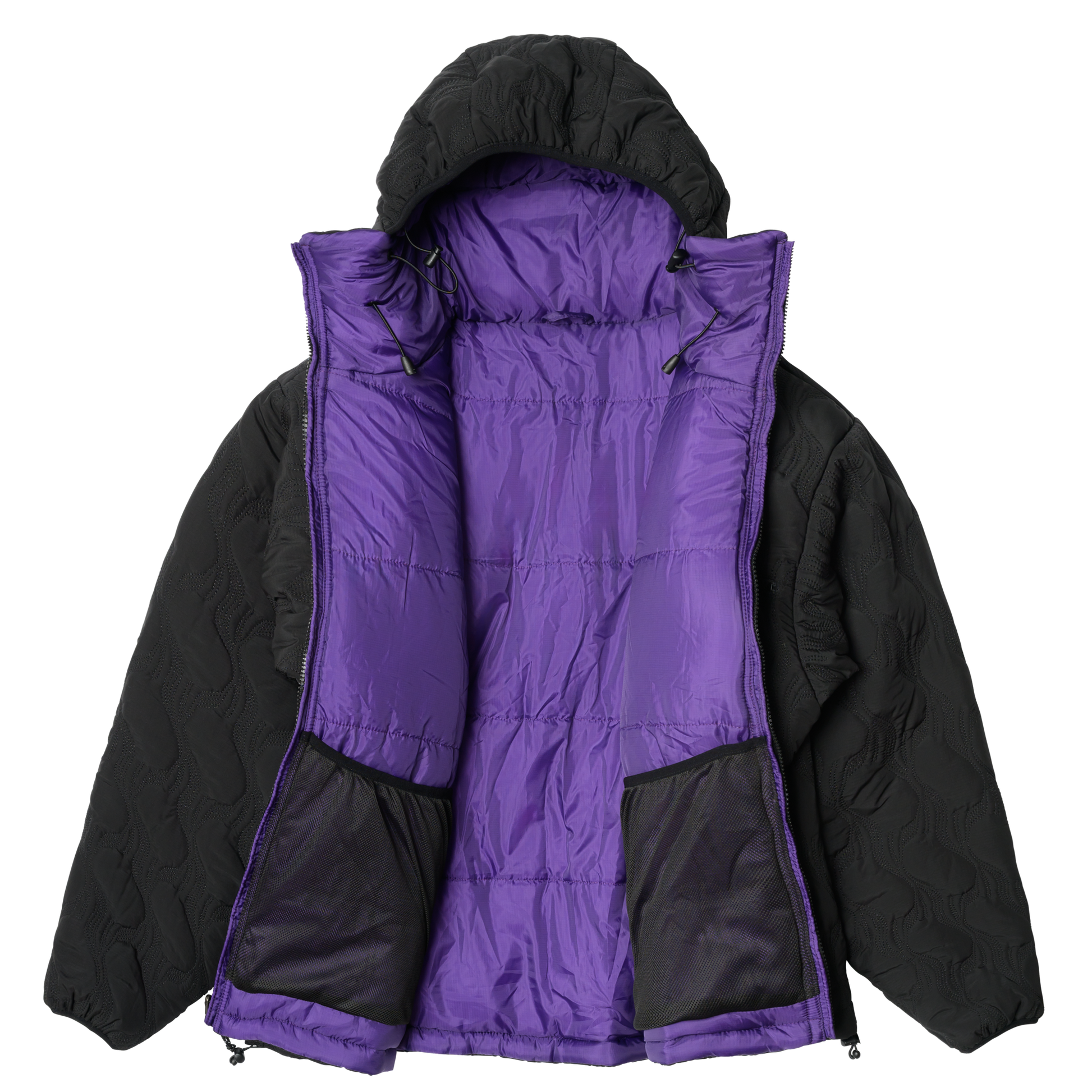 CEASE C'S Parka (BLACK / PURPLE) Lサイズ CEASE C'S Parka (BLACK / PURPLE) Lサイズ